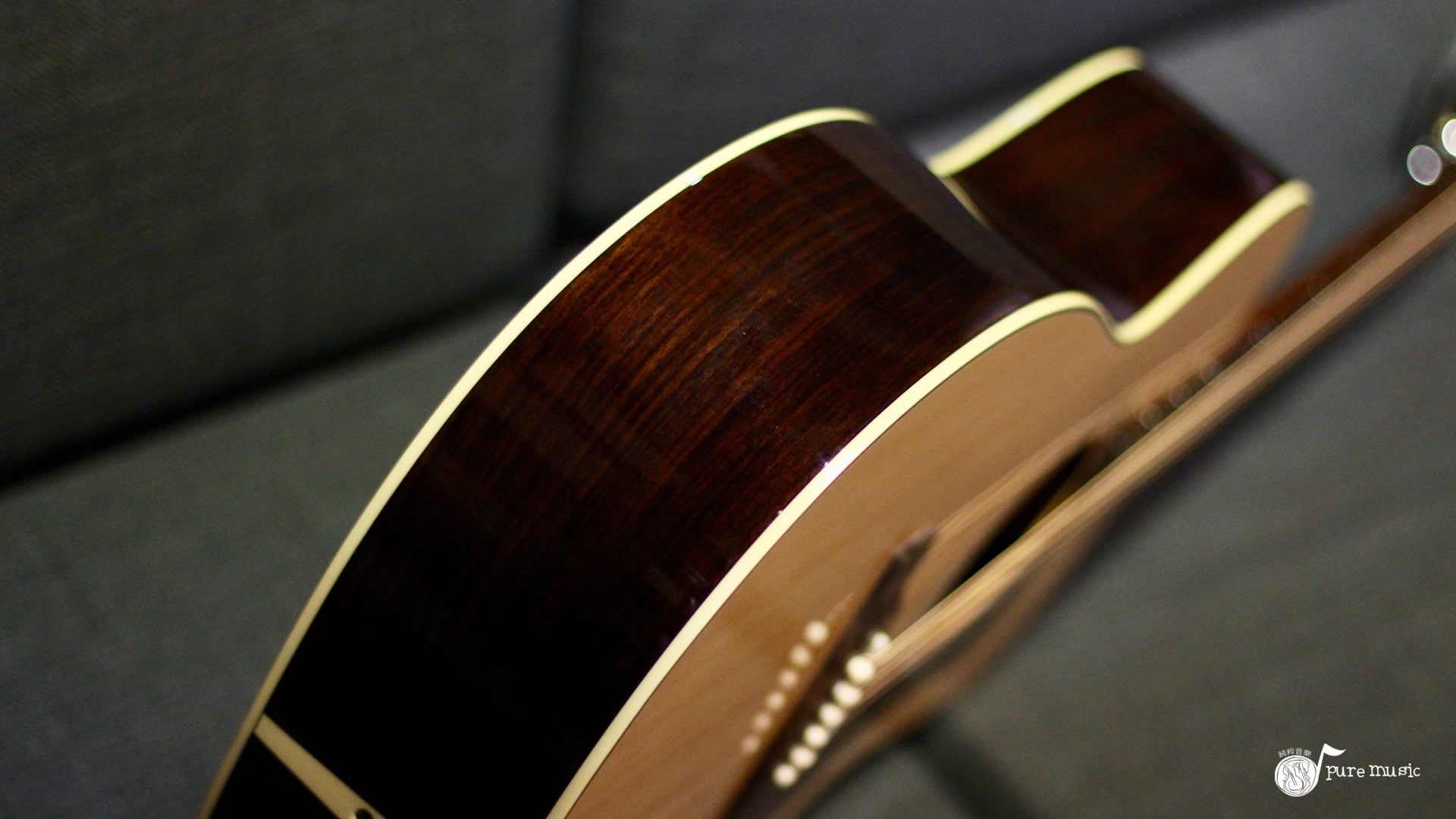 Guild OM-150 雲杉面板/ 印度玫瑰木側背板 全單板民謠吉他:圖片 2