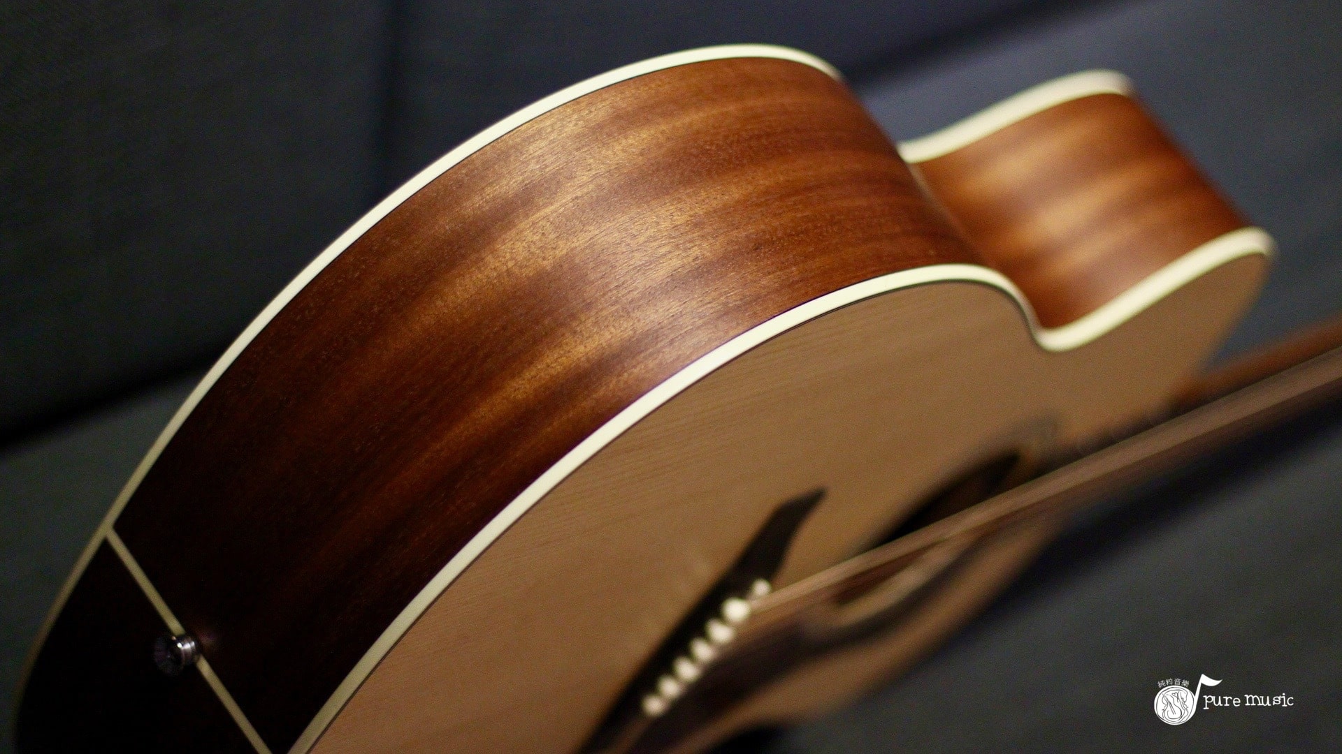 Guild OM-240 雲衫木/桃花心木 面單板民謠吉他 可插電:圖片 3