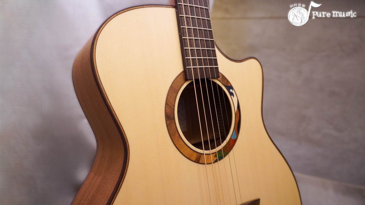 Veelah V1-GAC-Chapter I 特別款 雲杉木/桃花心木 面單板民謠吉他:圖片 2