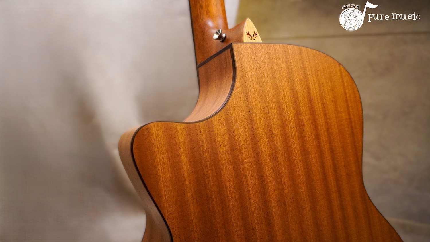 Veelah V1-GAC-Chapter I 特別款 雲杉木/桃花心木 面單板民謠吉他:圖片 5