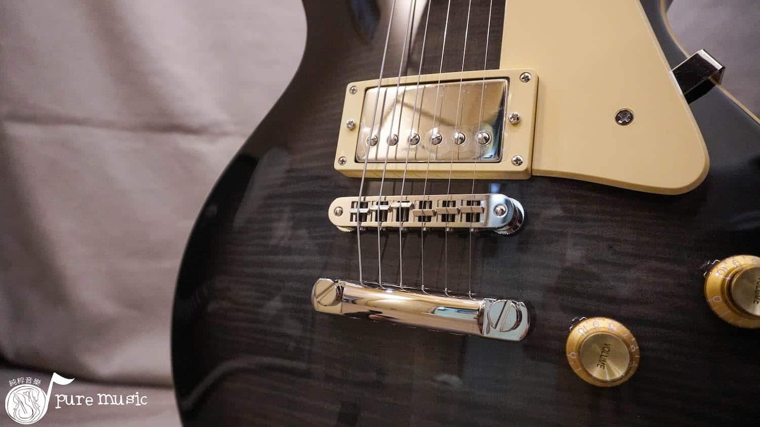 Corona Prestige Standard LP22 雙雙 黑色虎紋楓木 電吉他:圖片 5