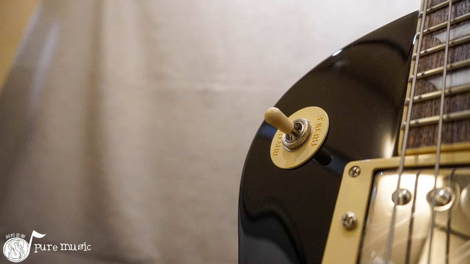 Corona Prestige Standard LP22 雙雙 黑色虎紋楓木 電吉他:圖片 3